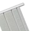 Nobo T-Card metalen panelen maat 2, 32 vakken, grijs, 64 mm, 655 mm, 210 g, 64 mm, 13 mm