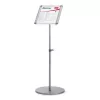 Nobo Essence A3 displaystandaard, zilver, 463 mm, 1475 mm, 300 mm, 2,3 kg, 420 mm