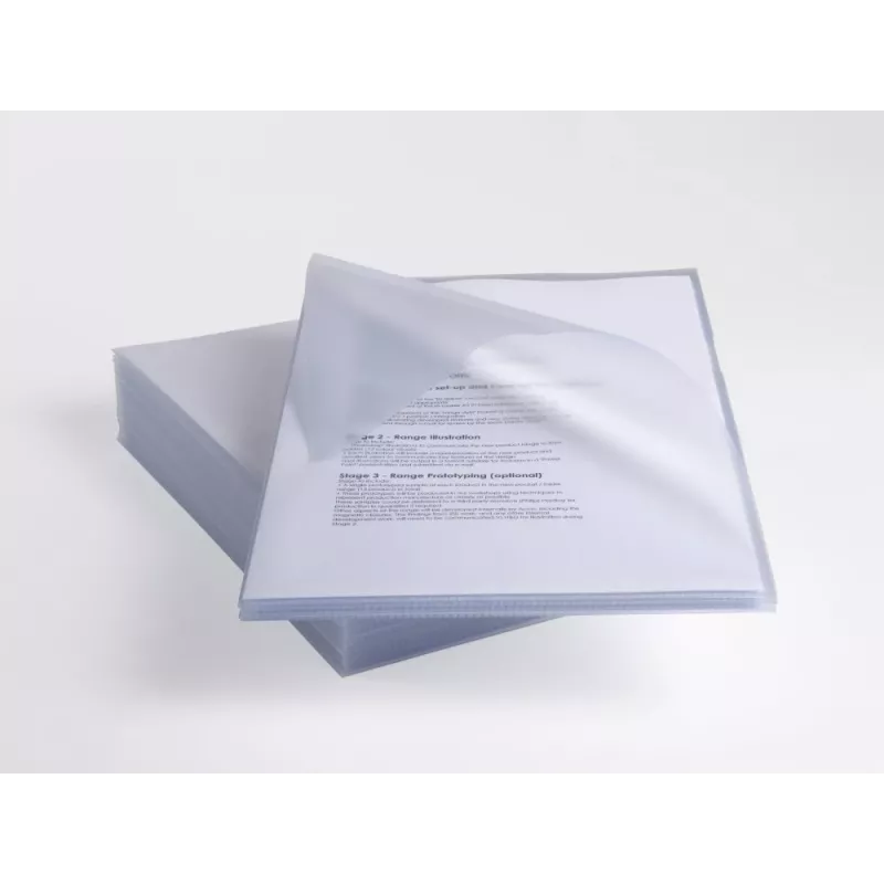 Rexel antislip A4 ordner transparant (25), polypropyleen (PP), transparant, 20 blad, 25 stuks
