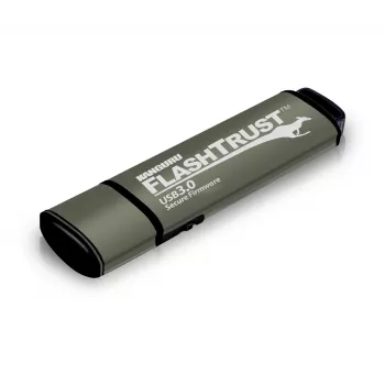 Kanguru FlashTrust™ USB 3.0 16 GB | veilige USB-stick | veilige firmware | fysieke schrijfbeveiligingsschakelaar | bescherming tegen BadUSB | voldoet aan NIST-eisen voor implementatie