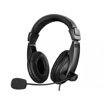 Sandberg Saver USB-headset large, bedraad, gesprekken/muziek, 20 - 20000 Hz, 258 g, headset, zwart