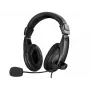 Sandberg Saver USB-headset large, bedraad, gesprekken/muziek, 20 - 20000 Hz, 258 g, headset, zwart