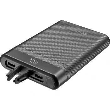 Sandberg Survivor Nano powerbank 10000, 10000 mAh, lithium-ion (Li-Ion), 3,7 V, 20 W, zwart