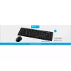 Sandberg Wireless Office DesktopSet INT, draadloos, RF draadloos, membraan, QWERTY, zwart, muis inbegrepen