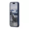 dbramante1928 Monaco siliconenhoes met MagSafe voor iPhone 15 Pacific Blue