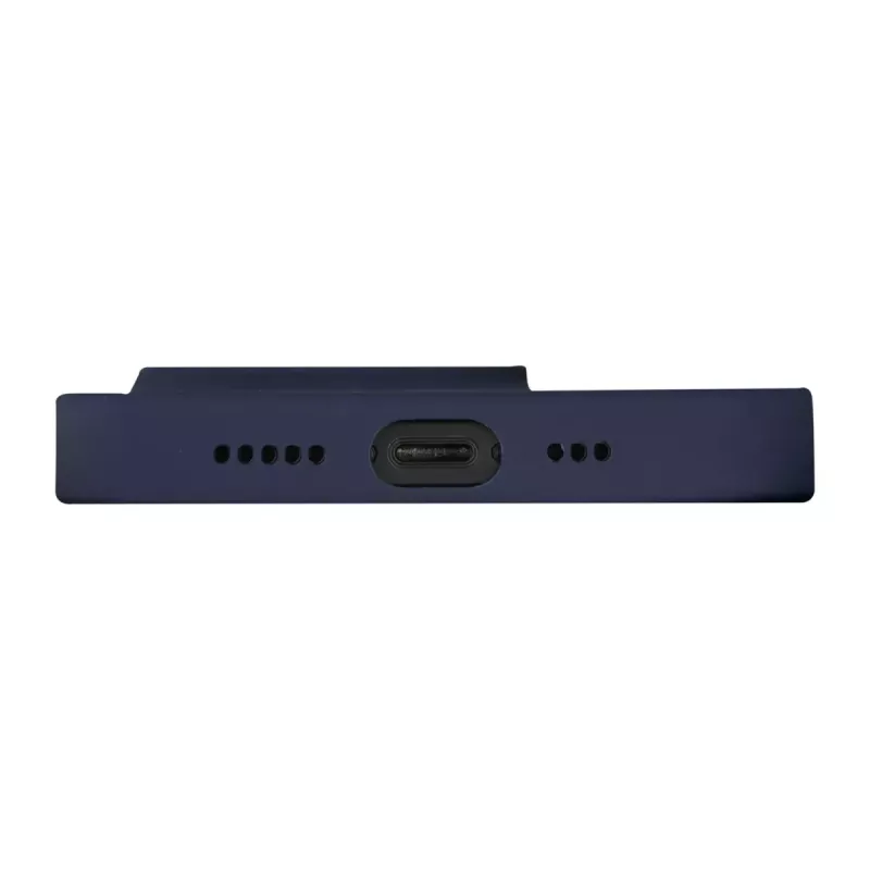 dbramante1928 Monaco siliconenhoes met MagSafe voor iPhone 15 Pacific Blue