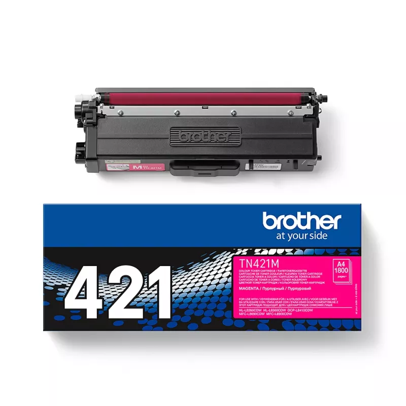 Tonercartridge Brother TN421M 3000 pagina's magenta