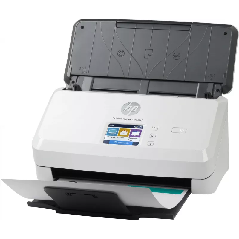 HP ScanJet Pro N4000 snw1 documentinvoerscanner 600 x 600 DPI
