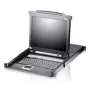 KVM-switch ATEN CL5708M rackmontage zwart 1HE 17 inch LCD