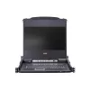 KVM-switch ATEN CL5708M rackmontage zwart 1HE 17 inch LCD