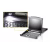 KVM-switch ATEN CL5708M rackmontage zwart 1U 17 inch LCD CL5708M-CH