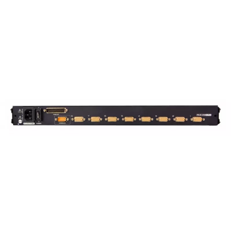 KVM-switch ATEN CL5708M rackmontage zwart 1U 17 inch LCD CL5708M-CH
