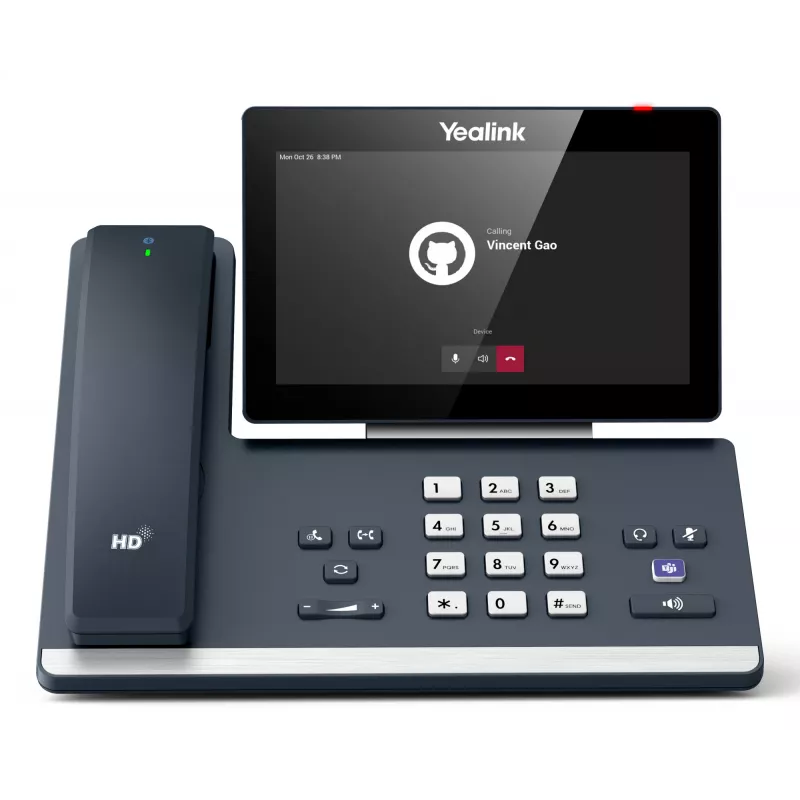 IP-tafeltelefoon Yealink MP58-WH E2 Teams 7-inch touchscreen, HD-audio, Microsoft Teams