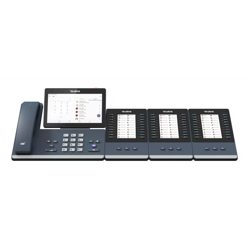 IP-tafeltelefoon Yealink MP58-WH E2 Teams 7-inch touchscreen, HD-audio, Microsoft Teams