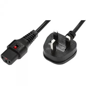 Netkabel MicroConnect UK type G naar IEC C13-stekker – netkabel voor computers en randapparatuur