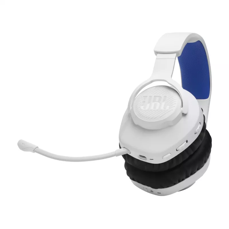JBL Quantum 360P headset draadloos hoofdband gaming USB Type-C Bluetooth blauw, wit
