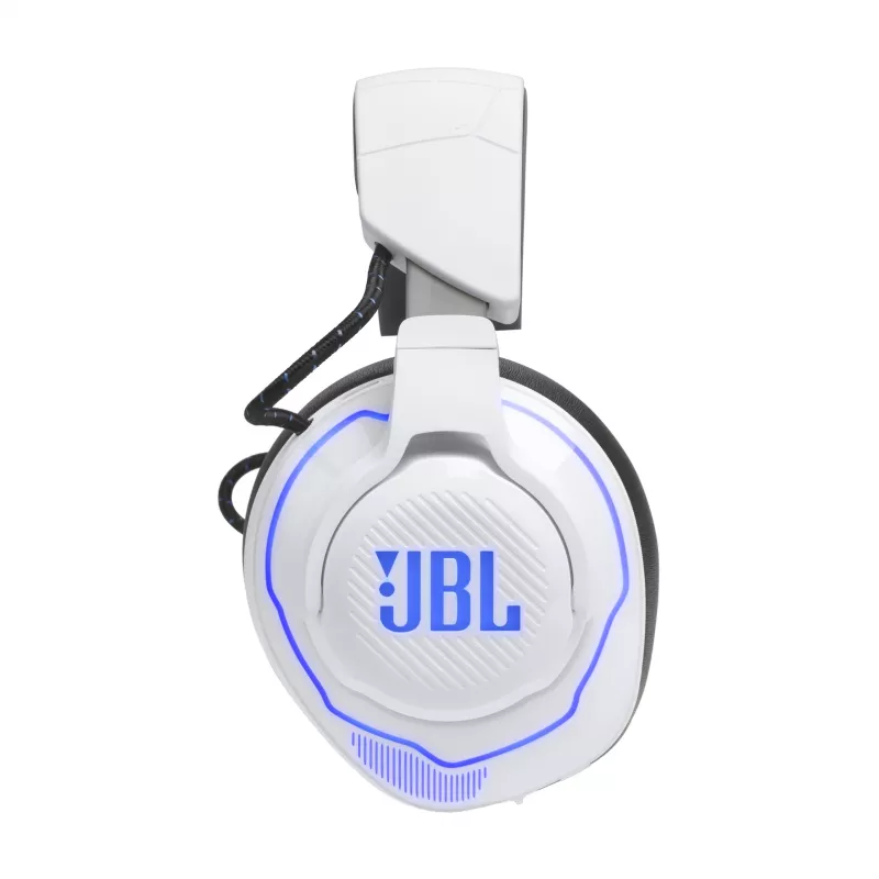 JBL Quantum 910P headset bedraad & draadloos hoofdband gaming USB Type-C Bluetooth blauw, wit