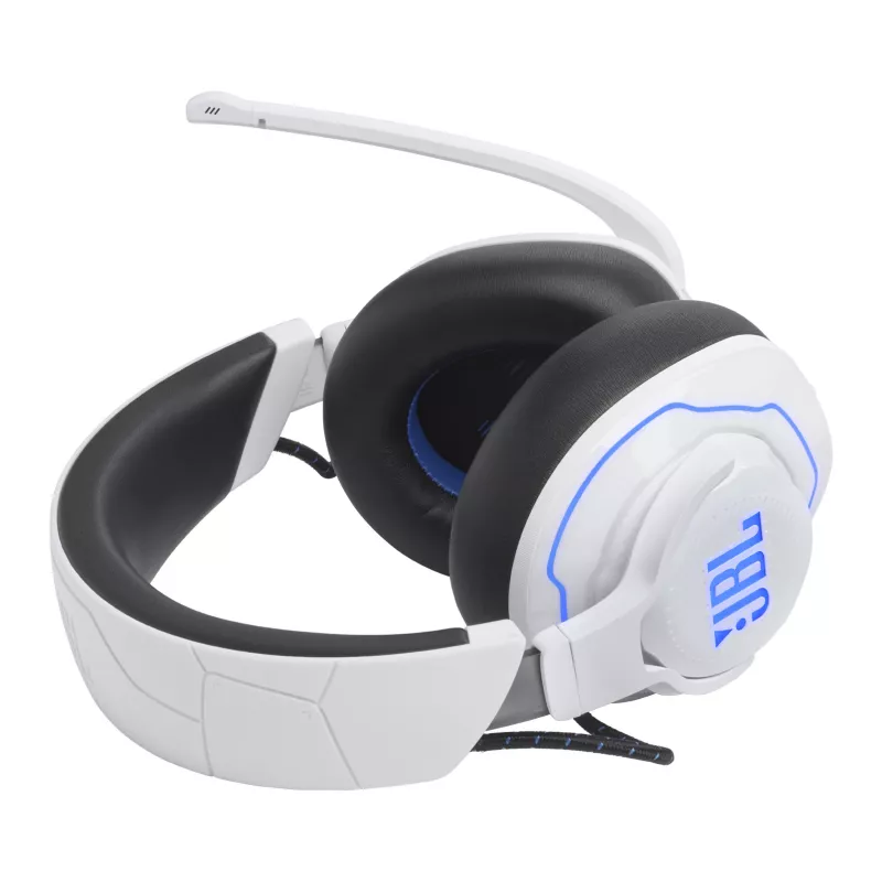 JBL Quantum 910P headset bedraad & draadloos hoofdband gaming USB Type-C Bluetooth blauw, wit