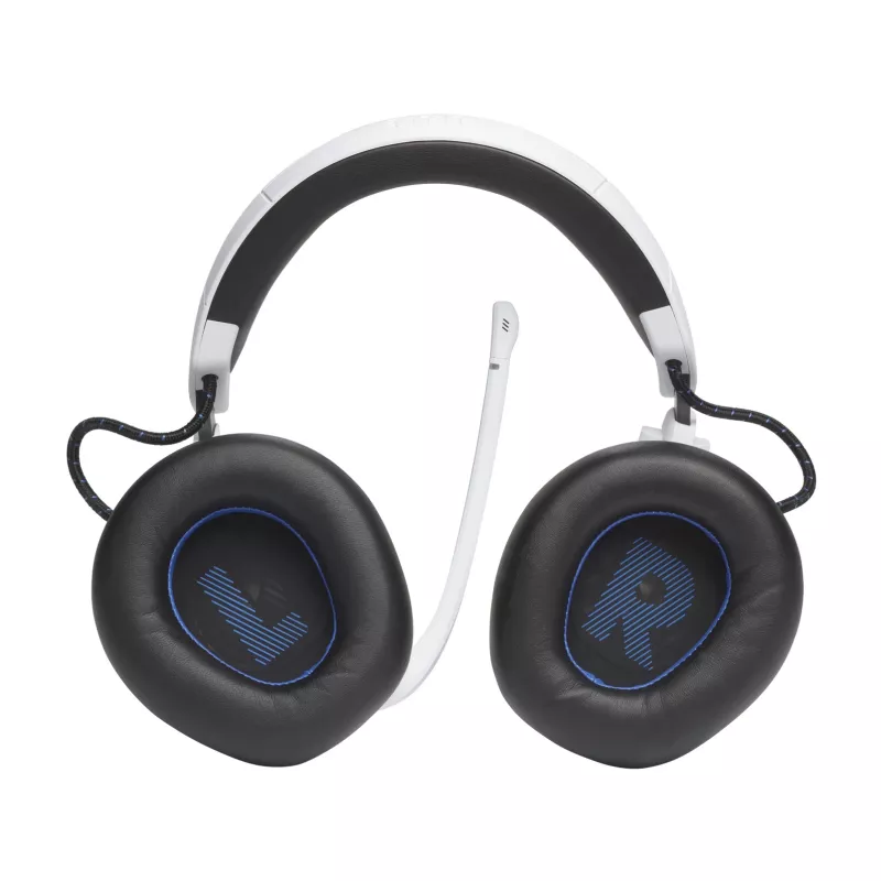 JBL Quantum 910P headset bedraad & draadloos hoofdband gaming USB Type-C Bluetooth blauw, wit