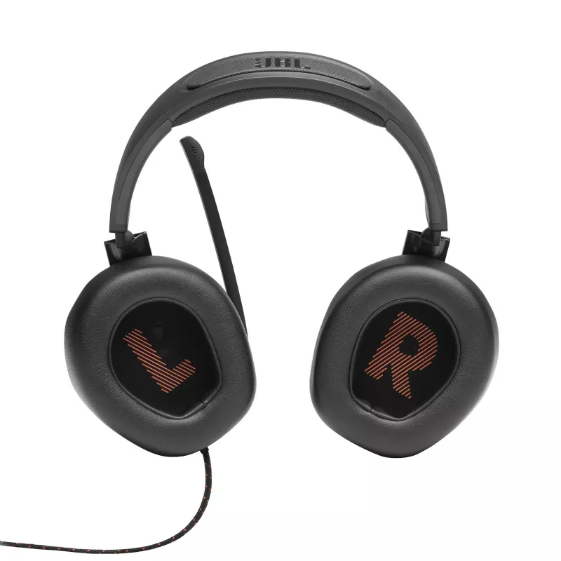 JBL Quantum 200 ZWART, bedraad, 20 - 20000 Hz, gaming, 248 g, hoofdtelefoon, zwart
