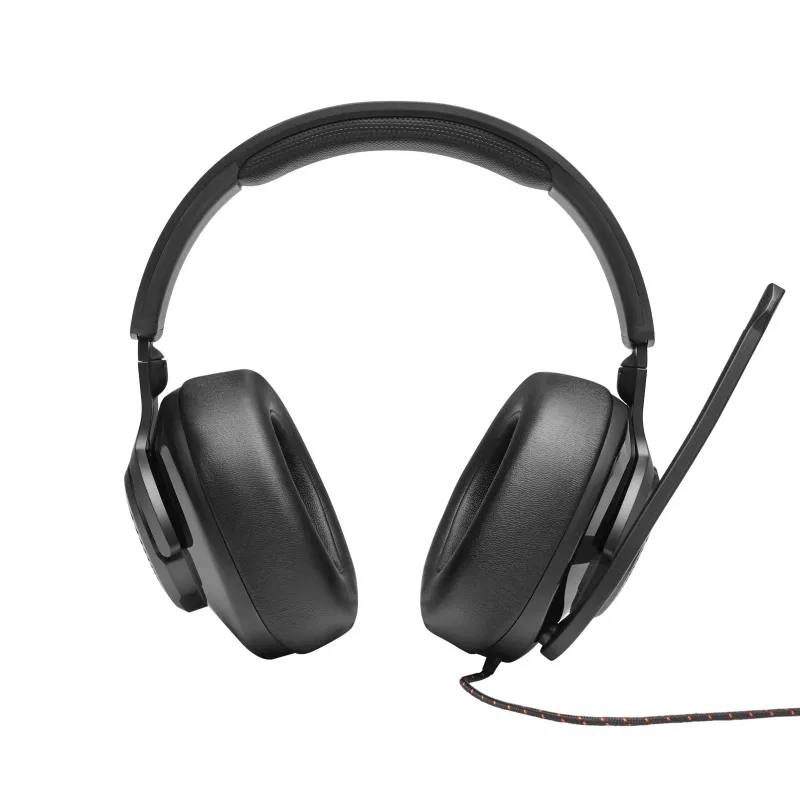JBL Quantum 200 ZWART, bedraad, 20 - 20000 Hz, gaming, 248 g, hoofdtelefoon, zwart