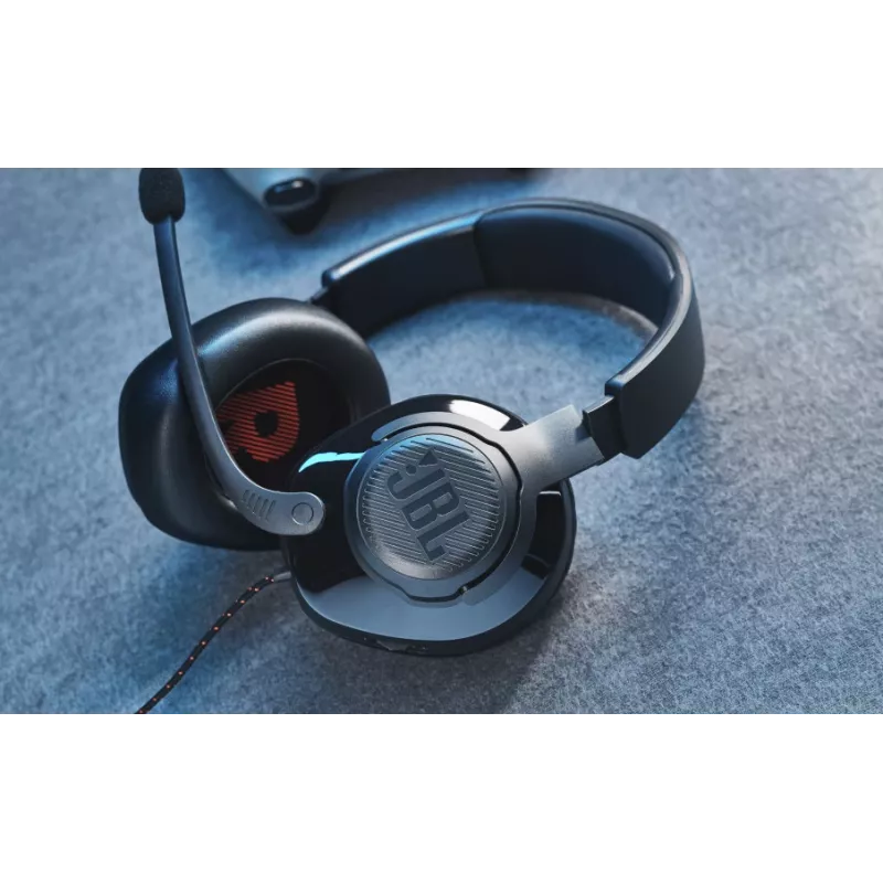 JBL Quantum 200 ZWART, bedraad, 20 - 20000 Hz, gaming, 248 g, hoofdtelefoon, zwart