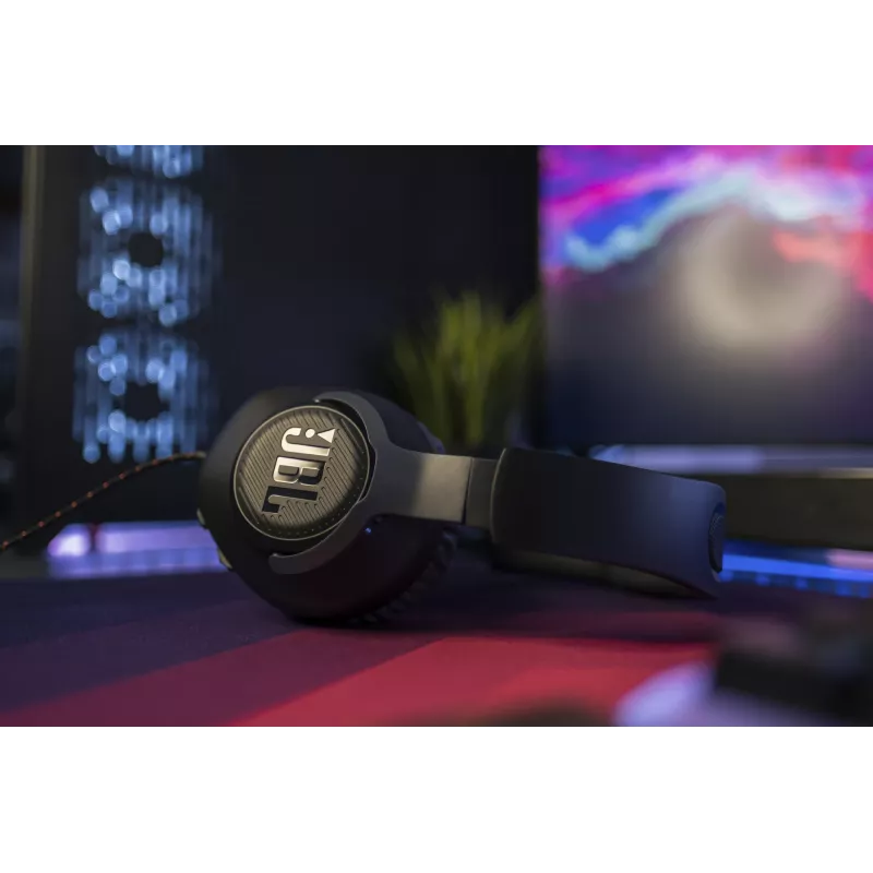 JBL Quantum 100 zwart, bedraad, gaming, 20 - 20000 Hz, 216 g, hoofdtelefoon, zwart