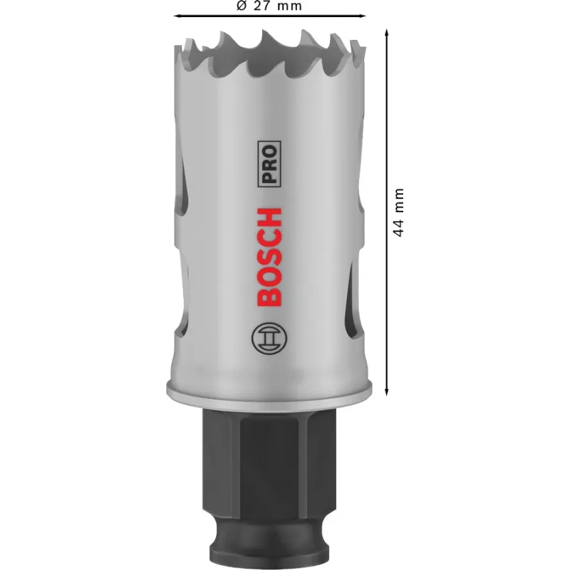 Gatenzaag Bosch PRO Multi Material PC Plus 44/27 mm — los, voor boormachine, Ø27 mm