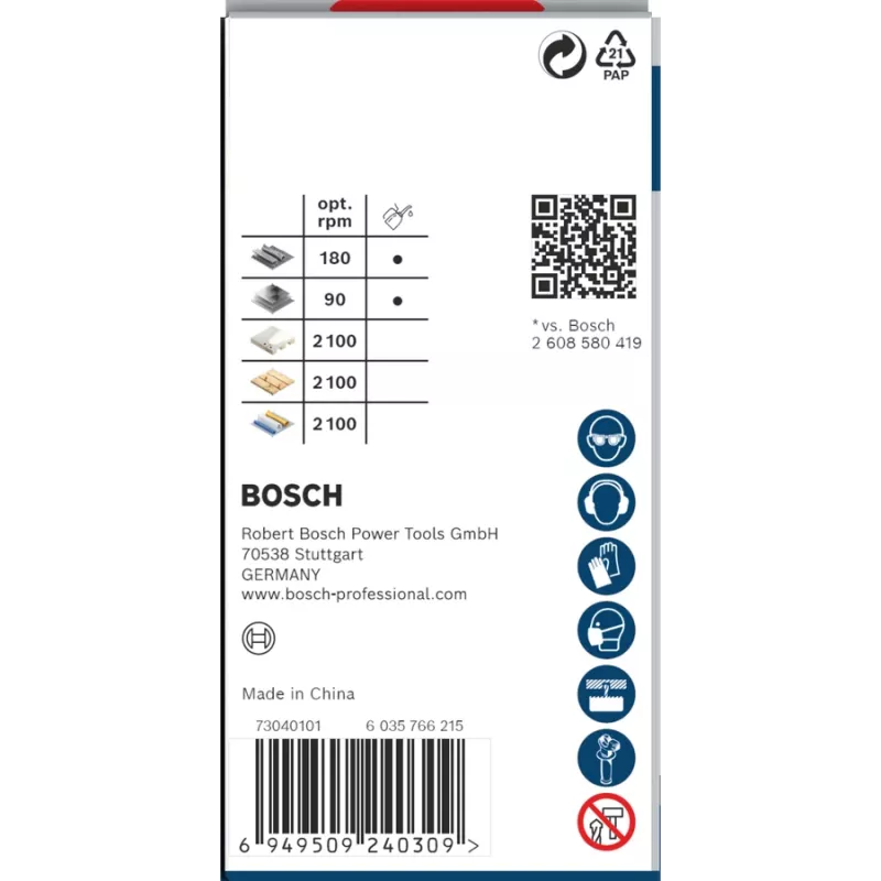Gatenzaag Bosch PRO Multi Material PC Plus 44/48 mm — los, voor boormachines