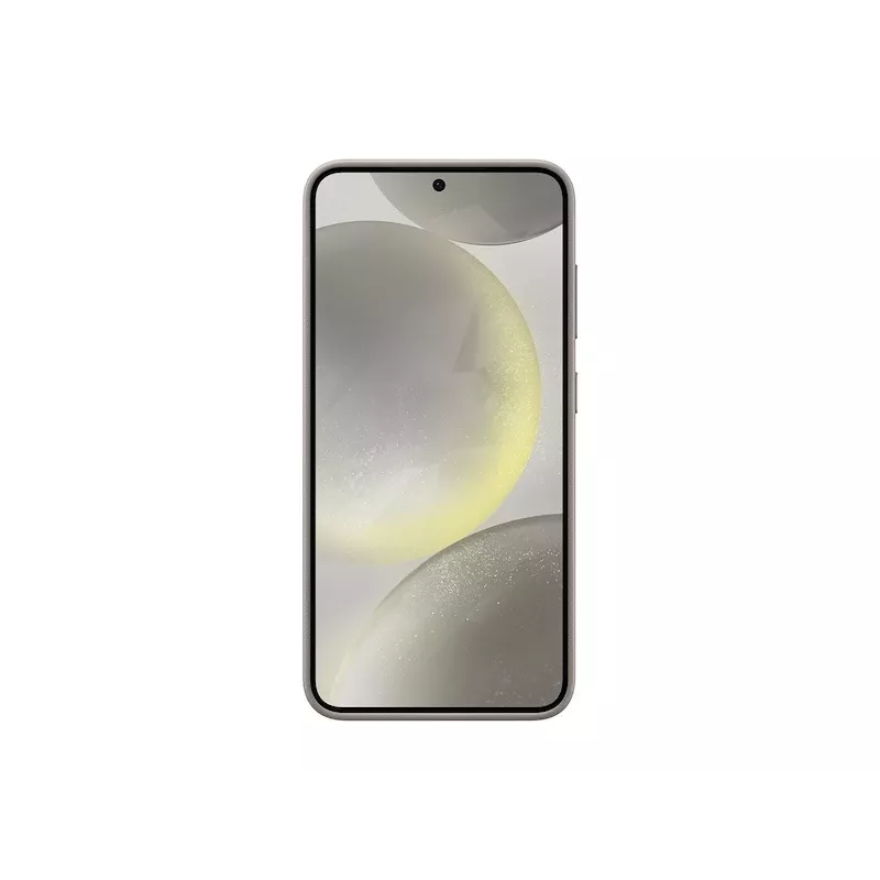 Samsung Galaxy S24 vegan leather case taupe monochromatic
