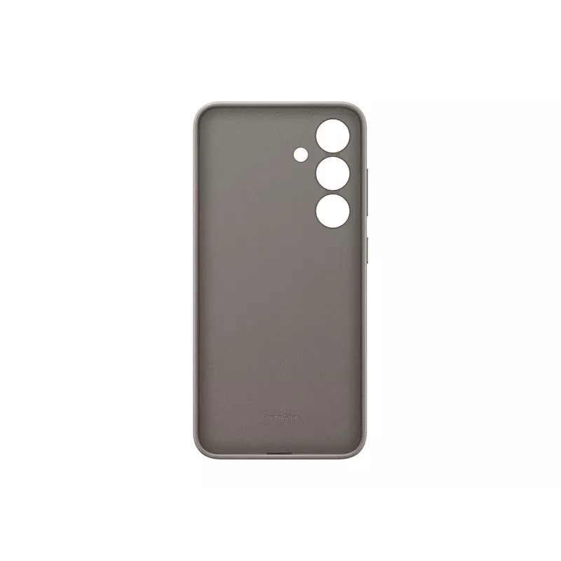 Samsung Galaxy S24 vegan leather case taupe monochromatic