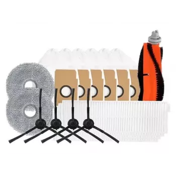 Accessoireset IMOU RVPZ3-18 voor robotstofzuiger — meerkleurig, 18-delige set, bevat 6 stofzakken, 2 hoofdbrossen, 2 wasbare doeken
