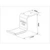 Multibrackets M headset-houder bureau wit
