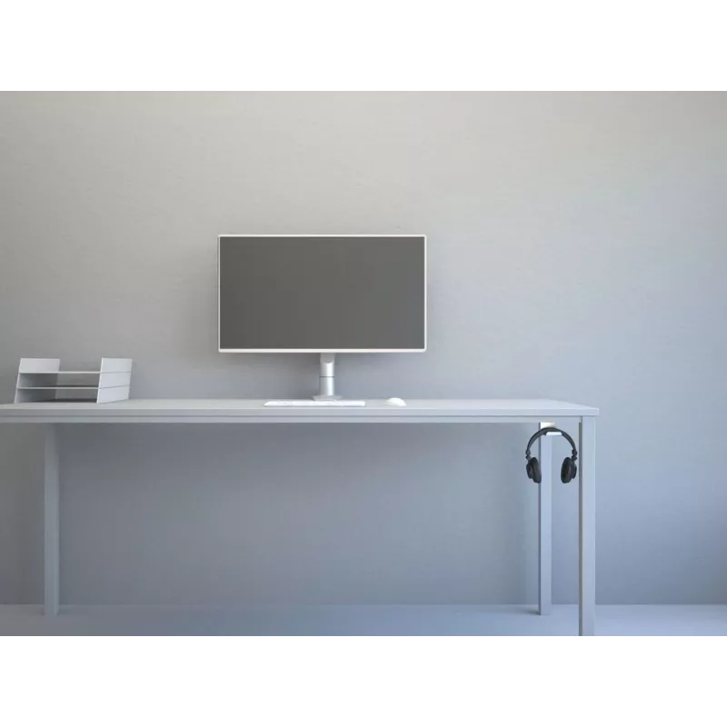 Multibrackets M headset-houder bureau wit