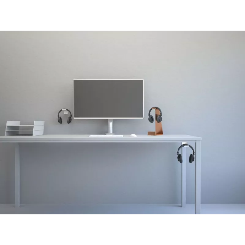 Multibrackets M headset-houder bureau wit