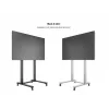 Multibrackets M Public Display Stand 210 Dual Pillar Wheelbase zwart