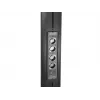 Multibrackets M Public Display Stand 210 Dual Pillar Wheelbase zwart