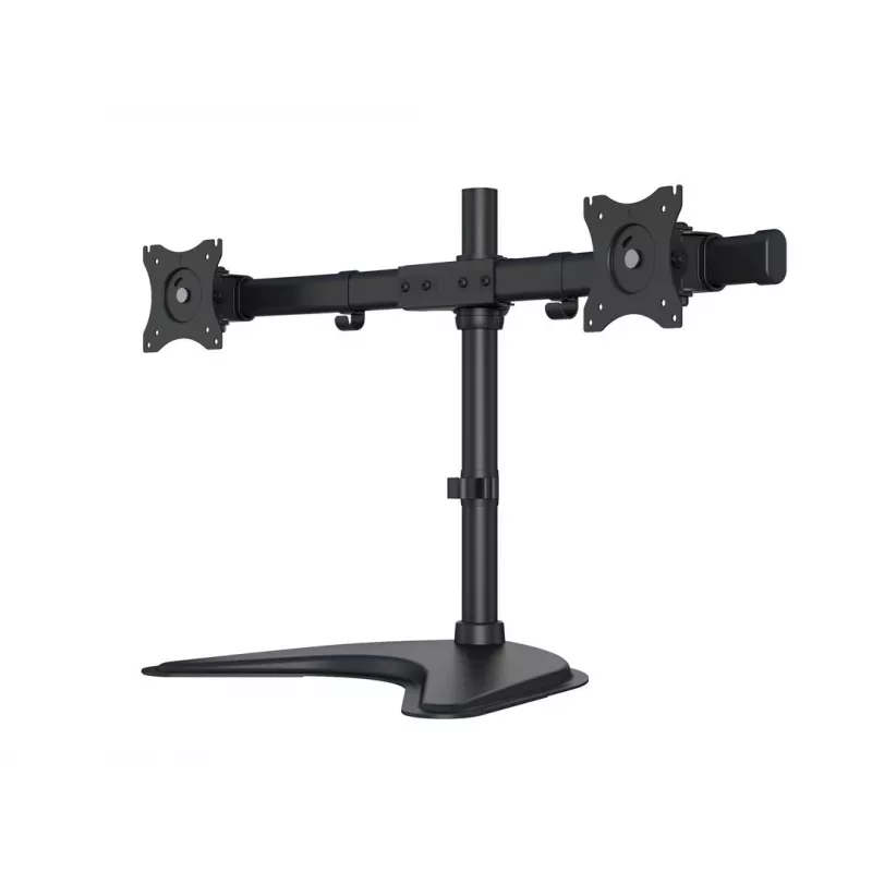 Multibrackets M Deskstand Basic Dual, vrijstaand, 16 kg, 38,1 cm (15 inch), 68,6 cm (27 inch), 100 x 100 mm, zwart