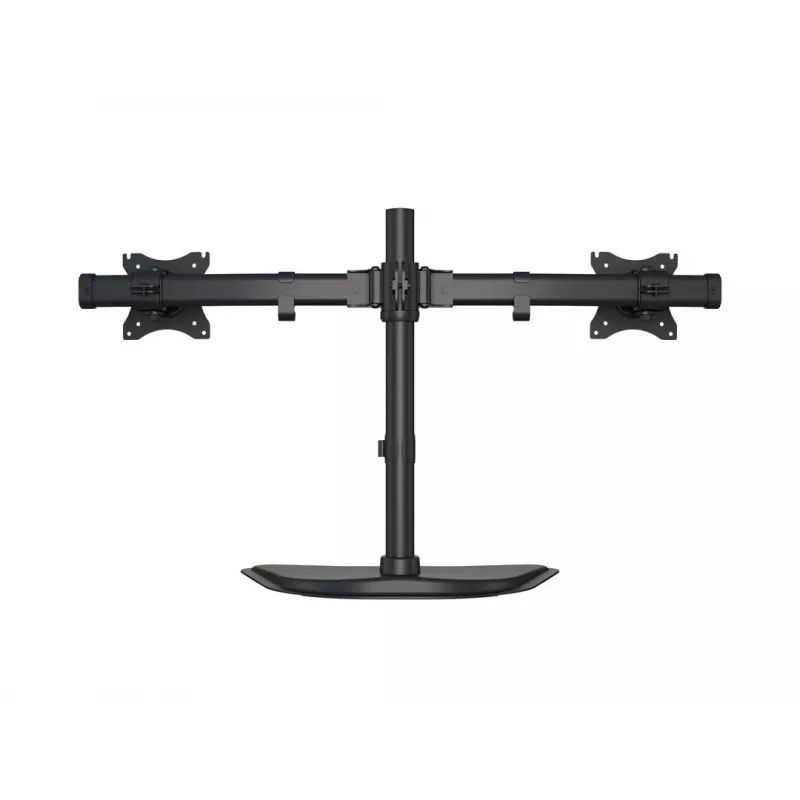 Multibrackets M Deskstand Basic Dual, vrijstaand, 16 kg, 38,1 cm (15 inch), 68,6 cm (27 inch), 100 x 100 mm, zwart