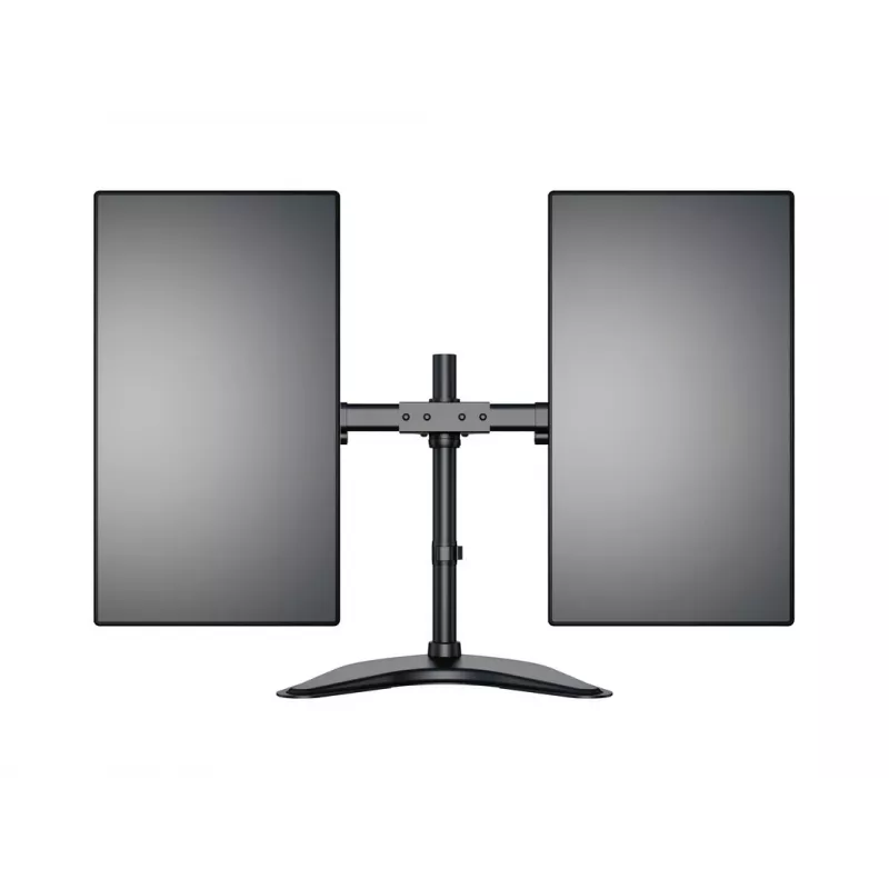 Multibrackets M Deskstand Basic Dual, vrijstaand, 16 kg, 38,1 cm (15 inch), 68,6 cm (27 inch), 100 x 100 mm, zwart