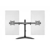Multibrackets M Deskstand Basic Dual, vrijstaand, 16 kg, 38,1 cm (15 inch), 68,6 cm (27 inch), 100 x 100 mm, zwart