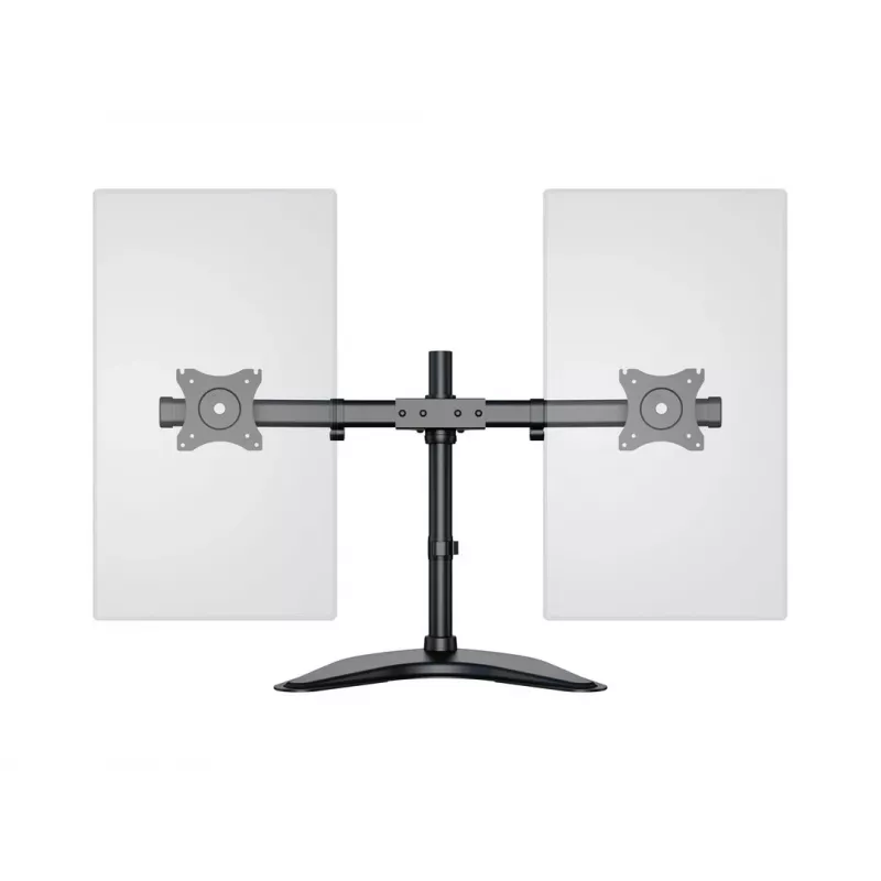 Multibrackets M Deskstand Basic Dual, vrijstaand, 16 kg, 38,1 cm (15 inch), 68,6 cm (27 inch), 100 x 100 mm, zwart