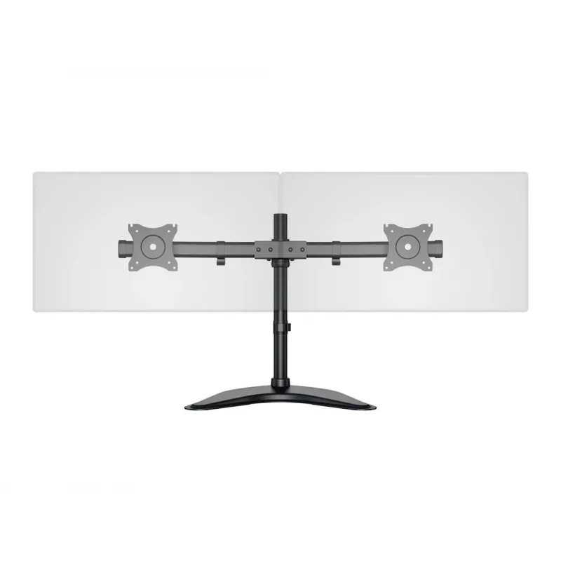 Multibrackets M Deskstand Basic Dual, vrijstaand, 16 kg, 38,1 cm (15 inch), 68,6 cm (27 inch), 100 x 100 mm, zwart