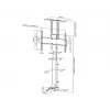 Multibrackets M gemotoriseerde tv-lift Large 50 kg draagkracht 37-65 inch schermen