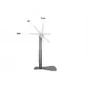 Multibrackets M Public Display Stand 110 HD Floorbase Single zwart