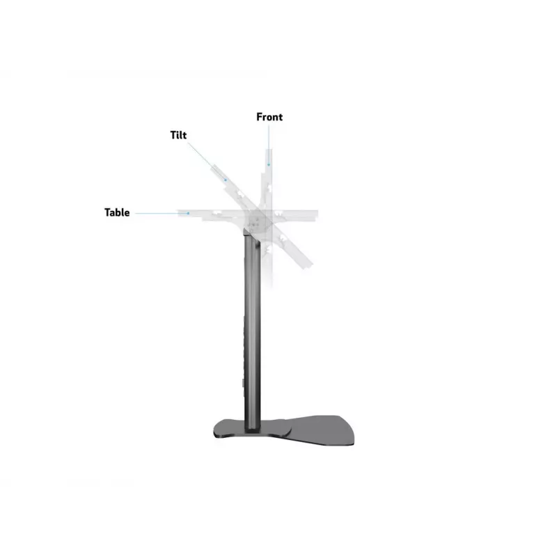 Multibrackets M Public Display Stand 110 HD Floorbase Single zwart
