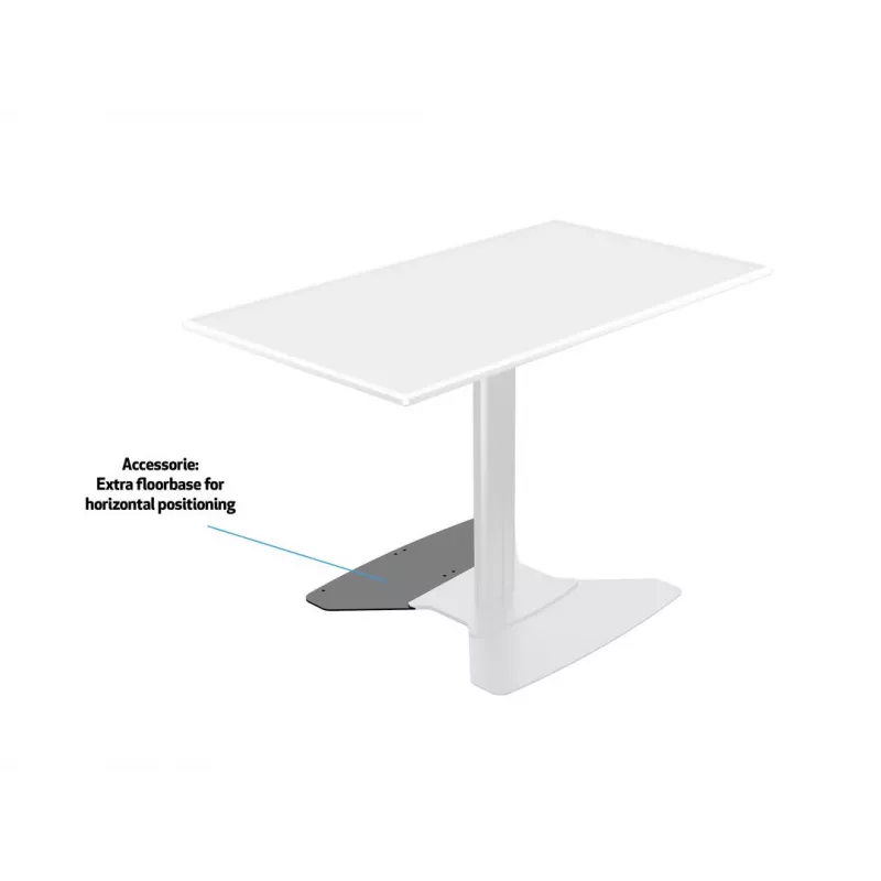 Multibrackets M Public Display Stand 110 HD Floorbase Single zwart