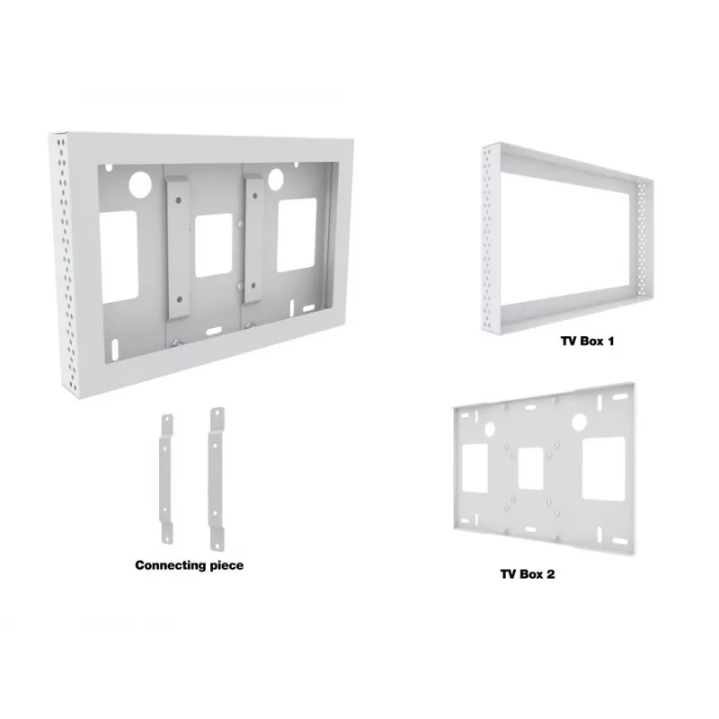 Multibrackets M Pro Series - behuizing 13 inch QB13R & QB13R-T wit