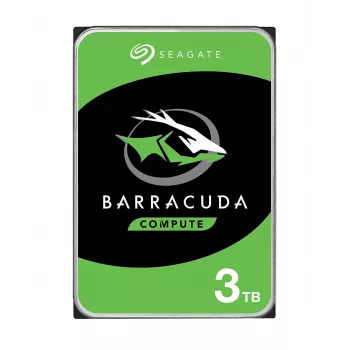 Seagate Barracuda ST3000DM007 interne harde schijf 3 TB 5400 tpm 256 MB 3,5 inch Serial ATA III