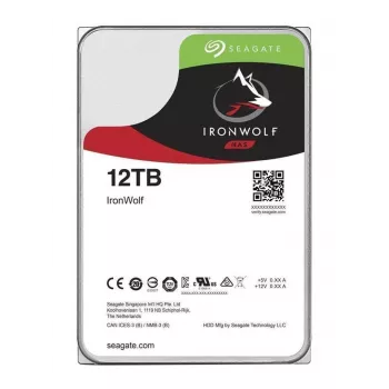 Seagate NAS HDD IronWolf interne harde schijf 12 TB 7200 tpm 256 MB 3,5 inch Serial ATA III